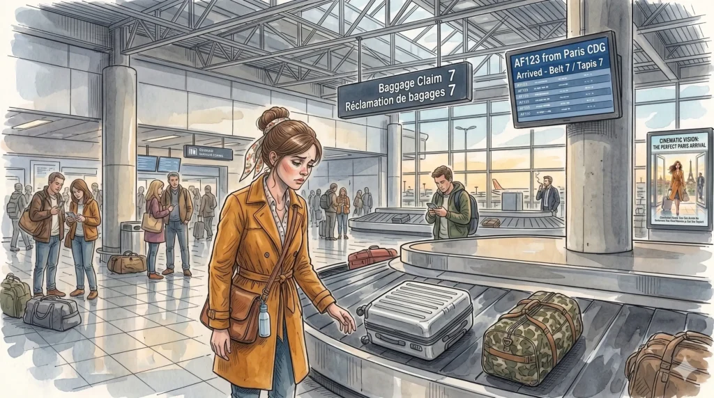 The airport of Paris is your first Paris memory